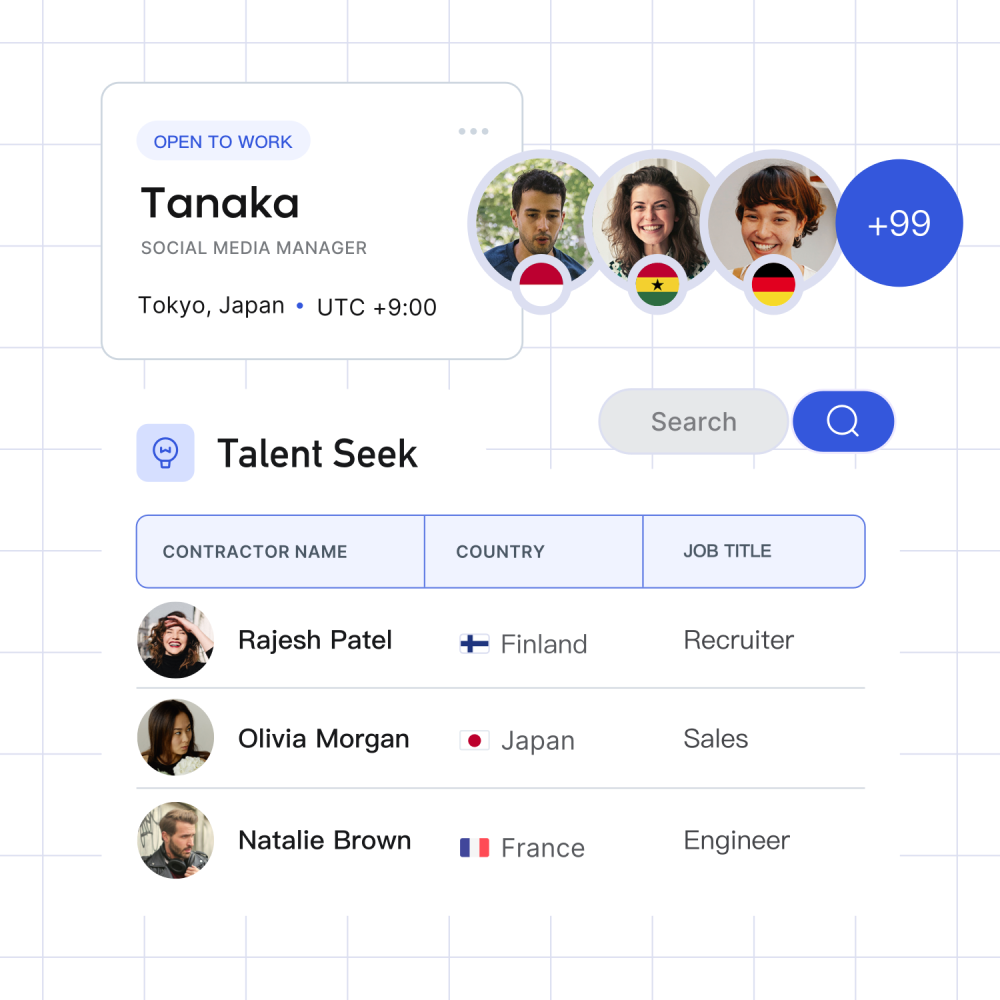 TalentSeek Product Interface